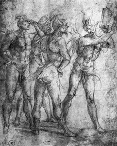 Four Demons With A Book — Luca Signorelli