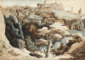 Vue De Tivoli — Théodore Géricault