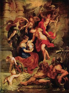 O Nascimento De Maria De’ Medici — Peter Paul Rubens