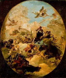 Apotheosis Of Hercules — Giovanni Domenico Tiepolo