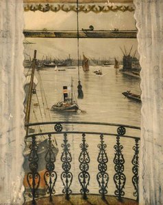 Greenwich Reach — Christopher Richard Wynne Nevinson