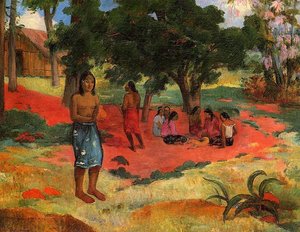 Paru Paru (znano Kot Šepeta Besede Ii) — Eugène Henri Paul Gauguin