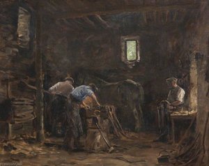 Forge, Chedworth — Joseph Barnard Davis