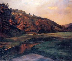 Marbachtal Im Odenwald — Wilhelm Trübner
