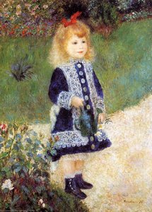 Djevojčica S Kanicom — Renoir