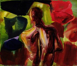Study For A Boy With Blossoms — June Redfern