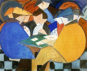 Card Players — Rafael Barradas