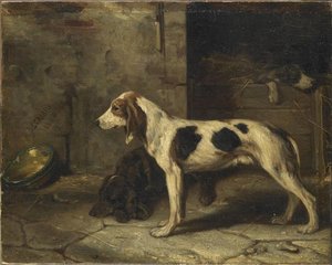 Brifauts Hunde — Alexandre Gabriel Decamps