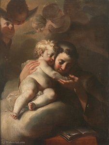 St. Anthony With The Christ Child — Paul Troger