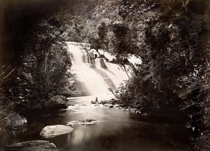 Waterfall. — Marc Ferrez