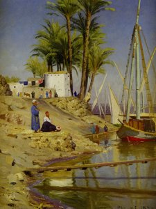 View Of Cairo — Peder Mørk Mønsted