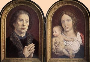 Diptych Of Jean Carondelet — Jan Gossaert (mabuse)