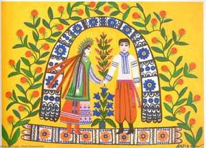 Let Us Go To The Betrothal Party — Maria Primachenko