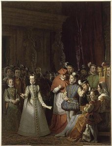 Marie Stuart Au Louvre.1556 — Gillot Saint Evre