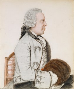 Portrait Of Charles-benjamin De Langes De Montmirail, Baron De Lubières — Jean-étienne Liotard