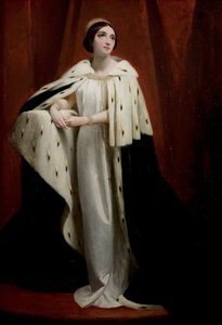 Ellen Tree, Mrs Charles Kean (1806–1880), As Hermione (from 'the Winter's Tale') — Charles Robert Leslie