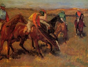 Avant La Course — Hilaire-germain-edgar Degas
