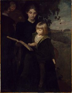 Mother And Child — George De Forest Brush