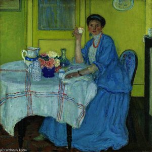 The Breakfast Room — Frederick Carl Frieseke