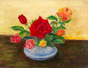 Vase Of Flowers — Myfanwy Baker