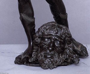 The Young David (detail) — Andrea Del Verrocchio
