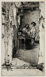 Müllsammler, Quartier Mouffetard, Paris — James Abbott Mcneill Whistler