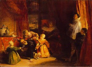 Henri Iv And The Spanish Ambassador — Ričard Parks Bonington