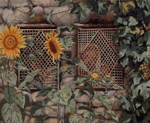 Behold He Standeth Behind Our Wall — Jacques Joseph Tissot