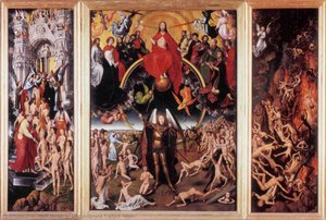 Last Judgment Triptych (open) — Memling, Hans