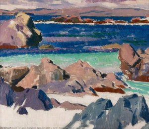 Iona, North End Eilean Annraidh — Francis Campbell Bolleau Cadell