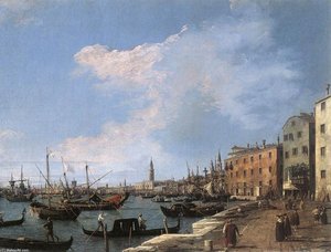 The Riva Degli Schiavoni — Canaletto