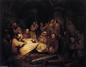The Count Of Comminges Recognizing Adélaide — Claudius Jacquand