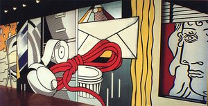 Green St Mural — Roy Lichtenstein