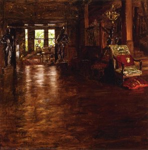 Interior, Oak Manor — William Merritt Chase