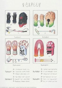 Fashion Plate From The Codex Seraphinianus — Luigi Serafini