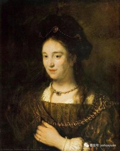 Saskia, Kunstnerens Kone — Rembrandt Van Rijn