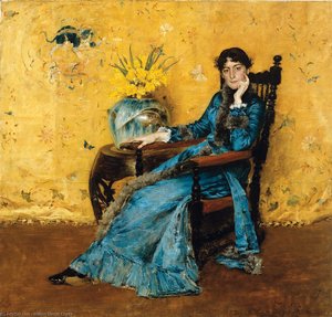 Ritratto Di Miss Dora Wheeler — William Merritt Chase