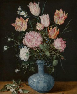 Flowers In A Wan-li Vase — Jan Brueghel The Elder