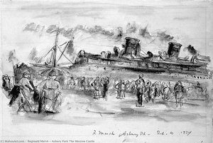 Asbury Park The Morrow Castle — Reginald Marsh