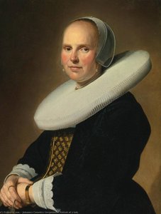 Portrait Of A Lady — Johannes Cornelisz Verspronck
