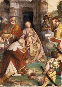 The Adoration Of The Magi — Gaudenzio Ferrari