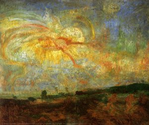 Adam E Eva Cacciano Dal Paradiso O Studio Di Luce — James Ensor