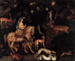 Vision Of St Eustace — Pisanello