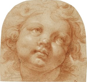 Head Of A Putto — Pomarancio
