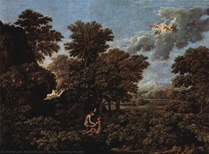 La Primavera (el Paraíso Terrenal) — Nicolás Poussin