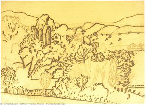 Sylvan Landscape — Jeffrey Thomas Makin
