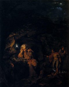 A Philosopher By Lamp Light — Joseph Wright Of Derby