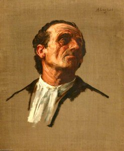 Study Of A Head — Alphonse Legros