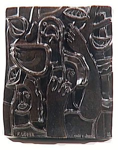 Mujeres Con Loro — Fernand Léger