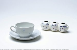 Cup And Vase From Greta Pottery — Margarete Heymann